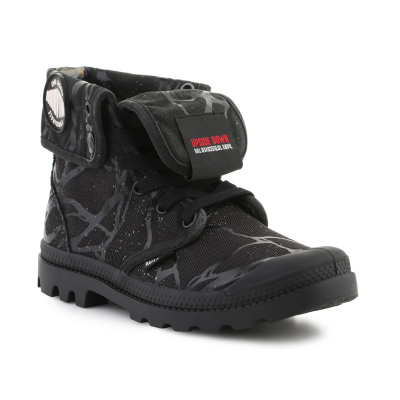 Патики за жени Palladium Baggy Hopper Tunnels, противлизгачки ѓон, црни