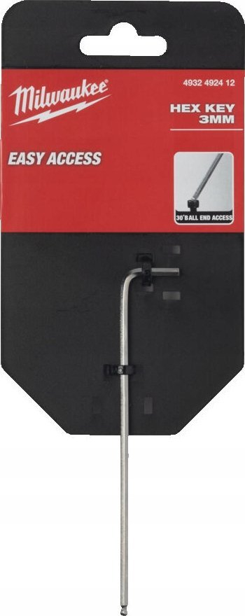 Çelës Allen Milwaukee, 3 mm