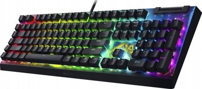 Tastierë gaming Razer BlackWidow V4 X Fortnite Edition, mekanike, RGB, me kabllo USB, layout US, e zezë