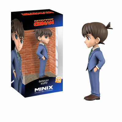 Figurë koleksionuese Minix Detective Conan Shinichi Kudo, anime, kostum blu