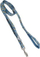 Zgarë për qen Hurtta Razzle-Dazzle Standard, 180 cm, 2.5 cm, blu Bilberry