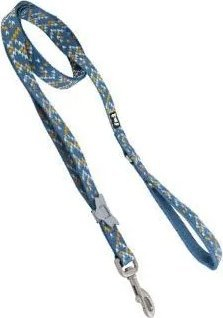 Zgarë për qen Hurtta Razzle-Dazzle Standard, 180 cm, 2.5 cm, blu Bilberry