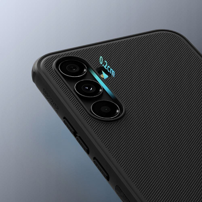 Kapak telefoni Nillkin Super Frosted, për Samsung Galaxy A34 5G, plastike, i zi