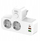 Shpërndarës energjie R-270SWS/CA, 2x Schuko, 3x USB A C, i bardhë