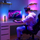 Амбиентално светло Govee Flow Plus RGBICWW, интелигентно RGB, WiFi, црно