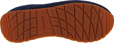 Atlete Levi's Bannister M 235235-671-17 për burra, material tekstil edhe zhul (suede), blu e errët navy