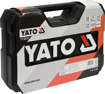 Set veglash Yato 1/2", 25 elemente (YT-38741)