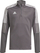 Bluzë sportive për kalamaj Adidas Tiro 21 Jr GM7321, me 1/2 zinxhir, Aeroready, gri