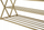 Stol këpucësh Velvet Classic, 120x40x45 cm, metal i artë, ulëse e zezë