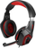 Kufje gaming Vertux Denali, 40 mm, 3.5 mm + USB, RGB, të kuqe