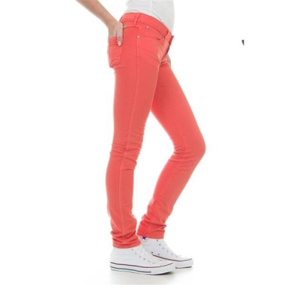Xhinse për goca Wrangler Molly Melon W251U229M, bel i ulët, këmbë të ngushta, blu