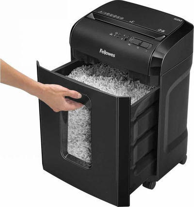 Shkatërrues letre Fellowes Powershred 10M, micro-cut, i zi
