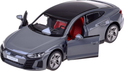 Makina lodër Rs e-tron GT Coupe, model metalik diecast, me drita edhe zë, shkallë 1:36, gri