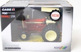 Traktor lodër Britains Case IH Farmall 1206, Prestige Collection, edicion 100-vjetori, i kuq