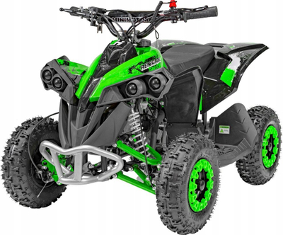 Квад спортски Ренегејд, бензин 125cc, гуми оф роуд, зелено и црно