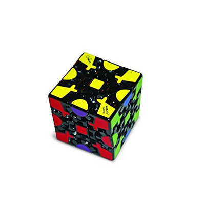 Lojë logjike Gear Cube, kube me ingranazhe, shumëngjyrësh