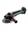 Mulli këndor Metabo 613091850, pa kabllo 18V, diskut 125mm, i gjelbër