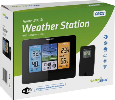 Stacion moti GreenBlue GB522, i zi
