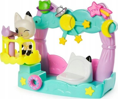 Set lodrash Gabby’s Dollhouse Balcony Pack Assortment, figurë me aksesorë, me ngjyra nga të gjitha