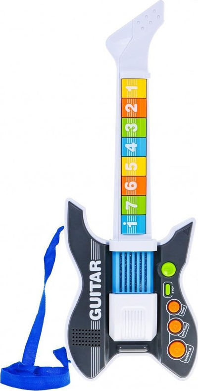 Kitarra lodër Ramiz ZMU.HK-8178A, muzikore, shumëngjyrëshe