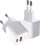 Karikues muri 4smarts 540122, 20W, USB C edhe USB A, i bardhë