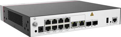 Kontroller rrjeti Huawei AC650-256AP, 10 porta GE, 2 porta 10GE SFP+, gri