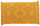 Tapet Douceur d’Interieur Cilaos, pambuk 100%, 60x90cm, mustard