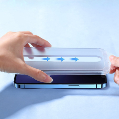 Xham i temperuar Joyroom Easy Fit JR-DH11, Full Screen, për iPhone 14 Plus 6.7", transparent