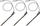 Stilus Zebra SMB Stylus Tethered, set me 3 copa, për ekrane me prekje, gri silver