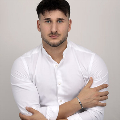 Byzylyk për meshkuj Maserati, i argjendtë