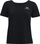 Bluzë trajnimi Under Armour Rush Energy Core me mëngë të shkurtra 1365683-001, për goca, e zezë, XS