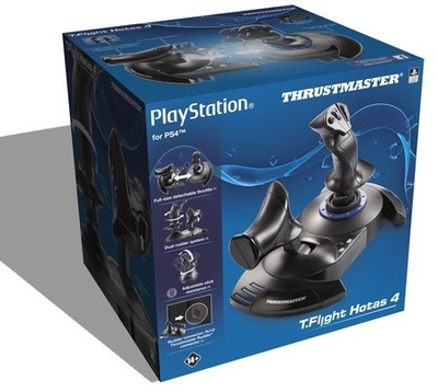 Joystick Thrustmaster T.Flight Hotas 4, për PC/PS4, i zi