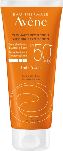 Krem dielli Avene High Protection Lait Lotion, SPF50+, 100 ml, portokalli