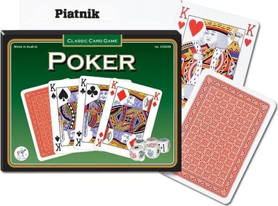 Set letra pokeri Piatnik Extra Poker, 55 letra, me zara