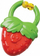 Lodër për dhëmbëzimin që dridhet Infantino Strawberry, për beba 3m+, pa BPA, shumëngjyrëshe