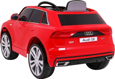 Makine elektrike për fëmijë Audi Q8 LIFT PA.JJ2066.CR, 12V, me telekomandë, e kuqe