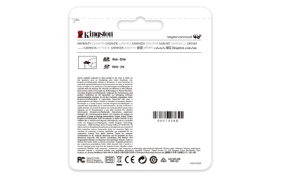 Kartë memorie Kingston Canvas Go Plus SD, 128GB, e zezë