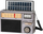 Radio portabël BLOW RA13 me panel dielli, AM/FM, me dinamo, e kuqe