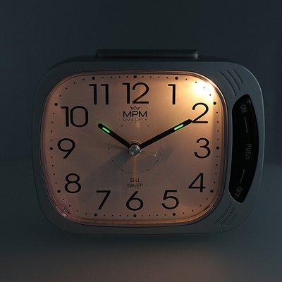 Orë me alarm MPM Quality Elim C01.4250.70, e bardhë