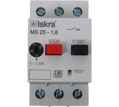 Mbrojtës motorik Iskra MS25 – 1.6A