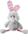 Lodër pelushi për qen Duvo+ Silly Rabbit, 16x39x9cm, gri