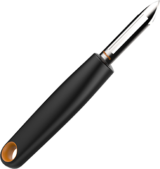 Qëruese e perimeve Fiskars, 6 cm, e zezë