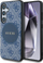 Kuti mbrojtse Guess 4G Round Patch Classic MagSafe për Samsung Galaxy S25 Plus, TPU PC, blu