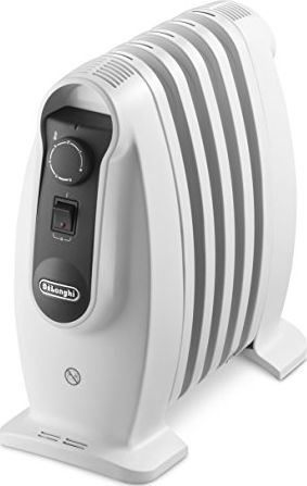 Ngrohës me vaj Delonghi Nano, 500W, i vogël, i bardhë