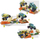 Set ndërtimi Mattel MEGA Hot Wheels Wrex Boneyard, Monster Trucks, lodër për kalamaj, shumëngjyrësh