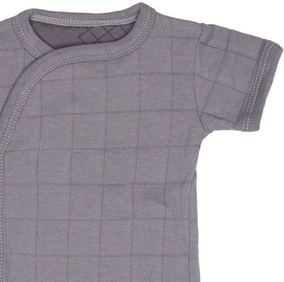 Body për bebe Lodger Donkey, me mëngë të shkurtra, përmasë 68, gri