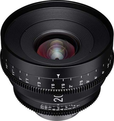 Objektiv kinematografik Xeen 20mm T1.9, Full Frame, mount PL, ngjyrë e zezë
