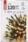 Drita festive Emos 120 LED Amber