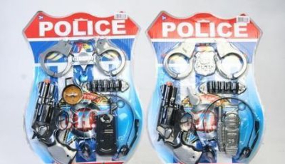 Lodër mjete policore Mega Creative, 2 sete, shumëngjyrëshe