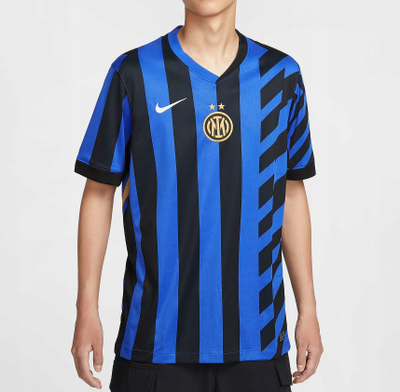 Fanellë futbolli Nike Inter Milan Home 24/25, Dri FIT, poliester, e kaltër